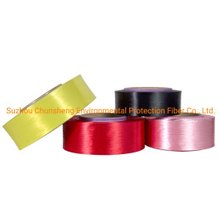 中国制造商100％涤纶FDY染色染色色纱